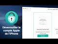 Dverrouiller le compte apple de liphoneipad sans mot de passe avec anyunlock