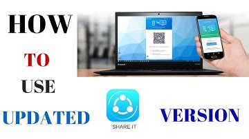 How to Use Updated share It Version 3.5 Between Phone And Pc || New Feature QR code
