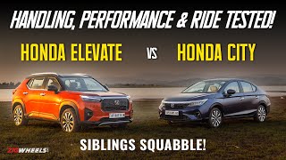 Honda City vs Honda Elevate | Handling, Performance & Ride Compared | ZigWheels.com screenshot 1