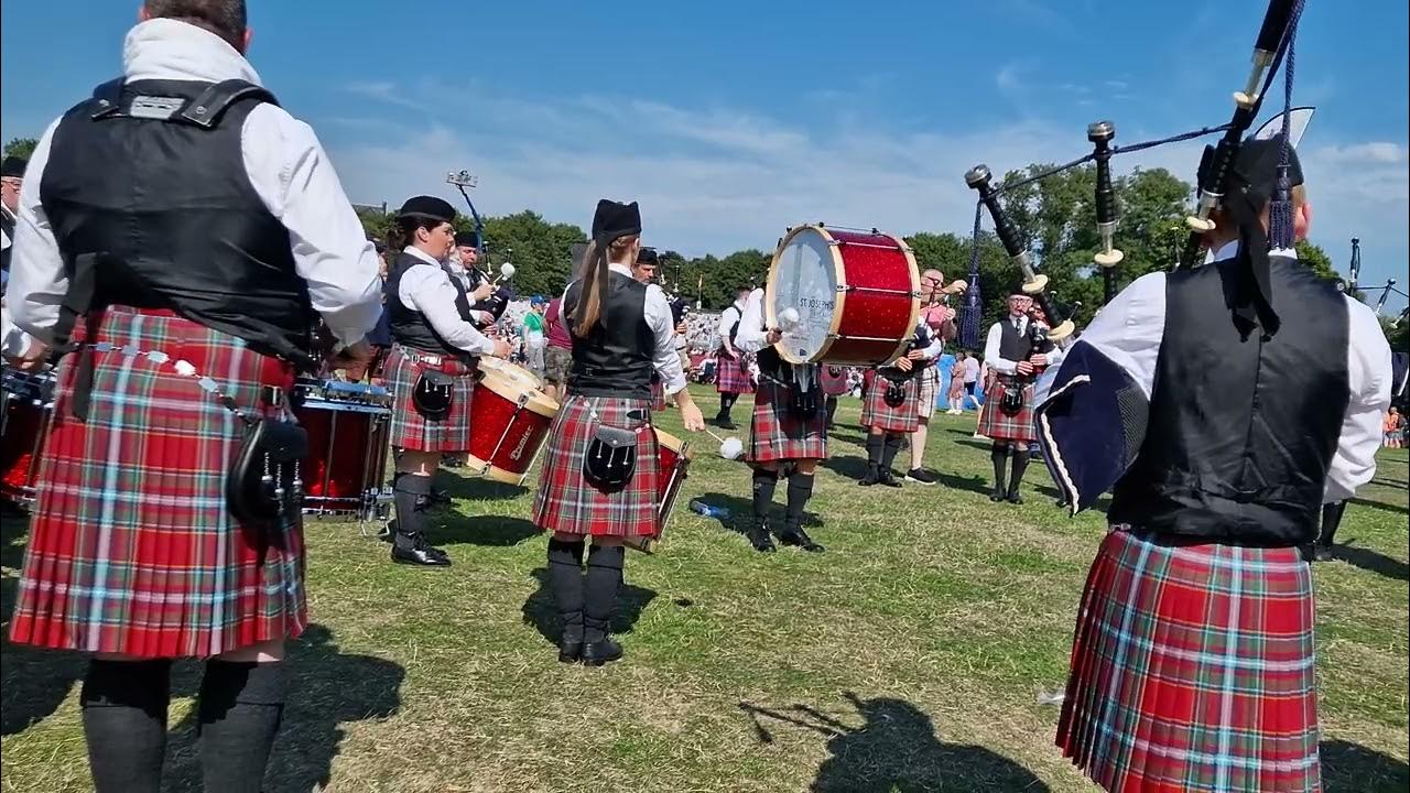 6/8 Marches St Joseph's Pipe Band World Championships 2022 YouTube