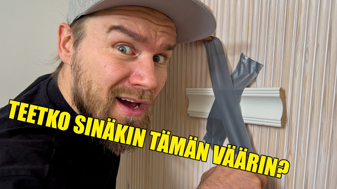 Listojen kiinnitys - Taloon.com