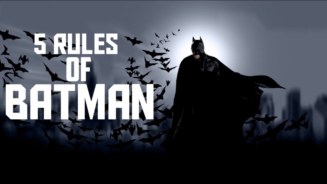 5 Rules Of Batman - Lessons From Legends - EP 3 - YouTube