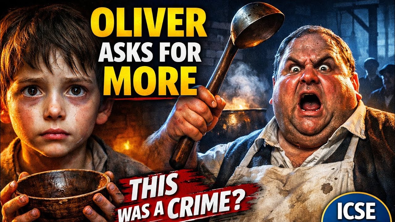 ICSE Treasure Chest: Oliver Asks for More by Charles Dickens | Full Chapter Explained
