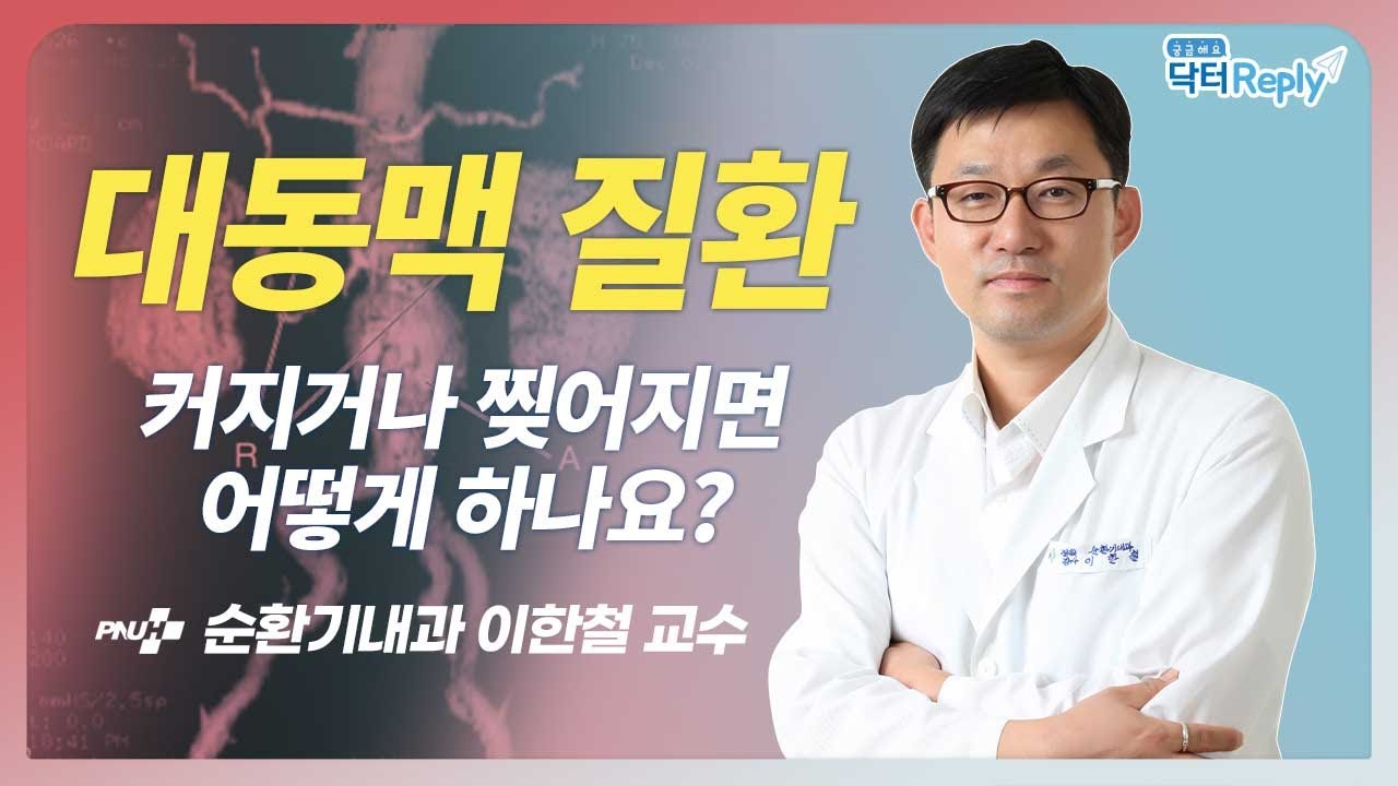 [대동맥질환] 대동맥이 커지거나 찢어지면 어떻게 하나요?_순환기내과 이한철 교수