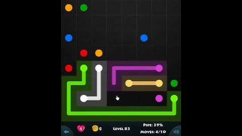 flow game facebook - 8 x 8 mania level 83 Connect the dots