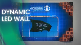Dynamic LED Wall | World Defense Show 2024 - Lazulite Technology Services
