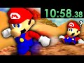 a Mario 64 Race, but the sand is EXTRA STICKY