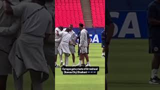 Inside Kansas City Stadium: Curacao vs Ecuador Pre-Game Madness | FIFA World Cup 2026 #fifaworldcup