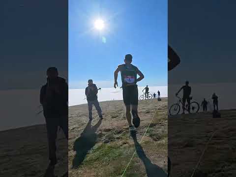 AITOR AJURIA A SU PASO POR LA CRUZ DEL GORBEIA #trail #running #gorbeia