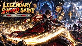 【FULL】He Became a Legendary Sword Saint—Every Swing of His Sword Makes Him Stronger#Anime