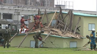 大地震備え首都圏合同訓練 12万人避難想定、千葉