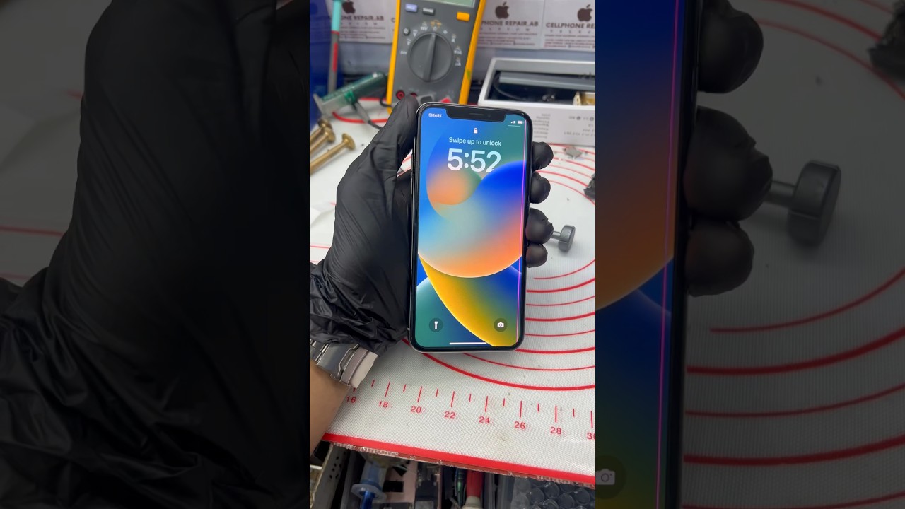 iPhone X Pink Line screen🥹 #shortvideo