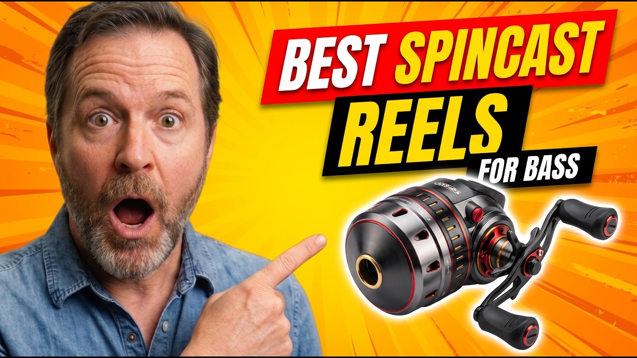 Top 7 Best Spincast Reels for Bass Fishing in 2026!