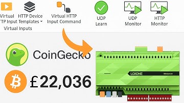 Loxone Virtual HTTP Inputs – Pull Real-Time Data (Bitcoin Price Example)