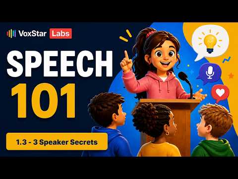 The 3 Things Every Good Speaker Does — Public Speaking 101 thumbnail