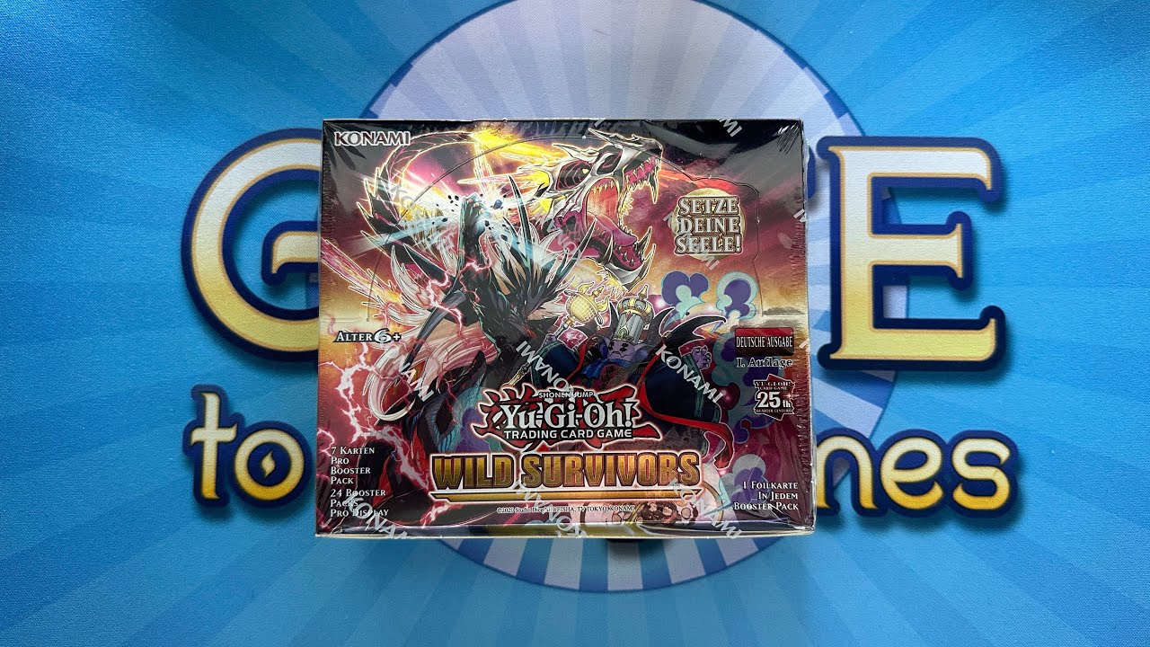 Wild Survivors Display Box Opening/Unboxing Yugioh Karten