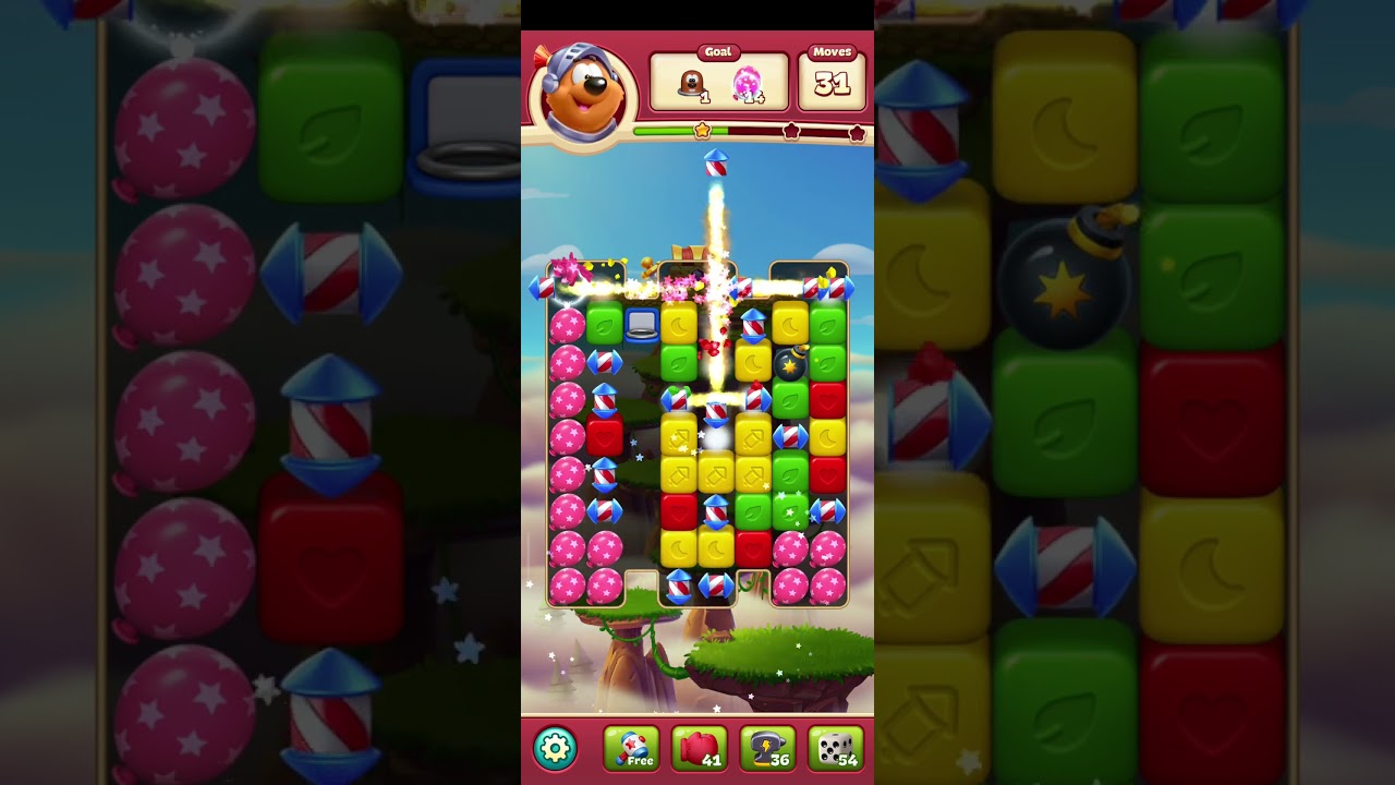 🚀 Toon Blast Level 702 &ndash; This One&rsquo;s TRICKY! 😵&zwj;💫 #Shorts