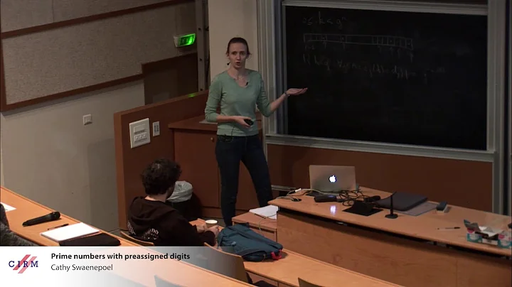 Cathy Swaenepoel: Prime numbers with preassigned digits