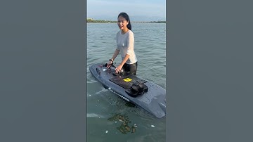 Thumbnail of Electric surfboards ，Bringing happiness #RUSHWAVE #jetsurfboard #electricsurfboard