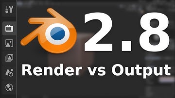 Blender 2.8 Render vs. Output Settings
