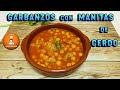 Garbanzos con Manitas o Patas de Cerdo /FyRAmpisRecetasBlogspot