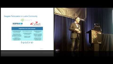 Seagate Lustre Update from LUG 2015