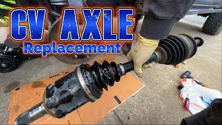 Easiest 3rd Gen Tacoma CV Axle replacement, DIY Full Detailed Step by Step Instructions and Tips