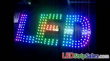 Full Color 5V 0 3W WS2801 IC Waterproof IP68 LED Dot Pixel Programmable Light String