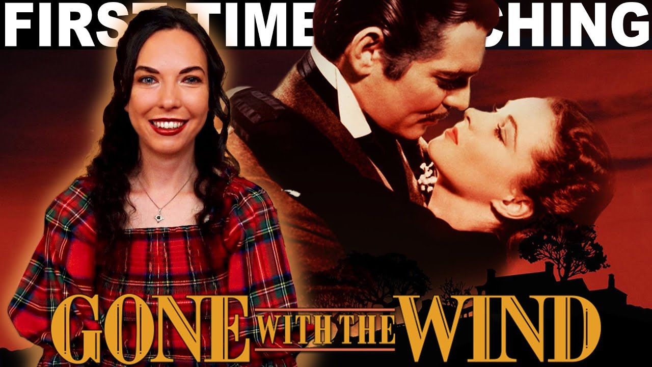 РЕАКЦИЯ НА ФИЛЬМ «УНЕСЕННЫЕ ВЕТРОМ» (1939)! (ЧАСТЬ 1)