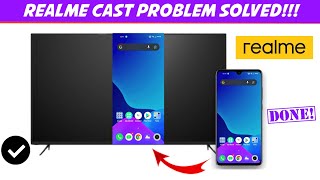 Realme ScreenCast Not Working || How To Solve This Problem || Google Cast Connecting Problem!!! 2022
