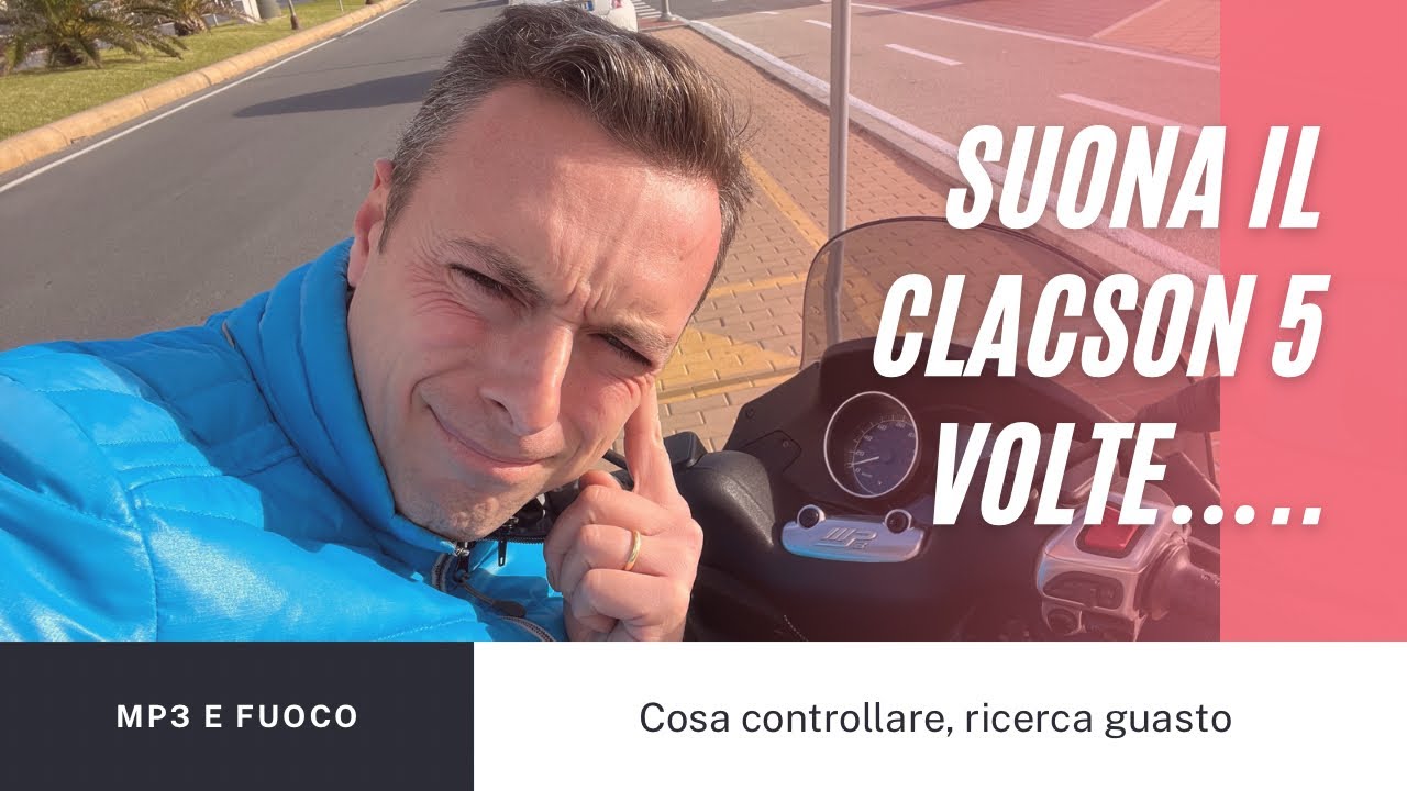 Suona da solo il clacson 5 volte!!! YouTube