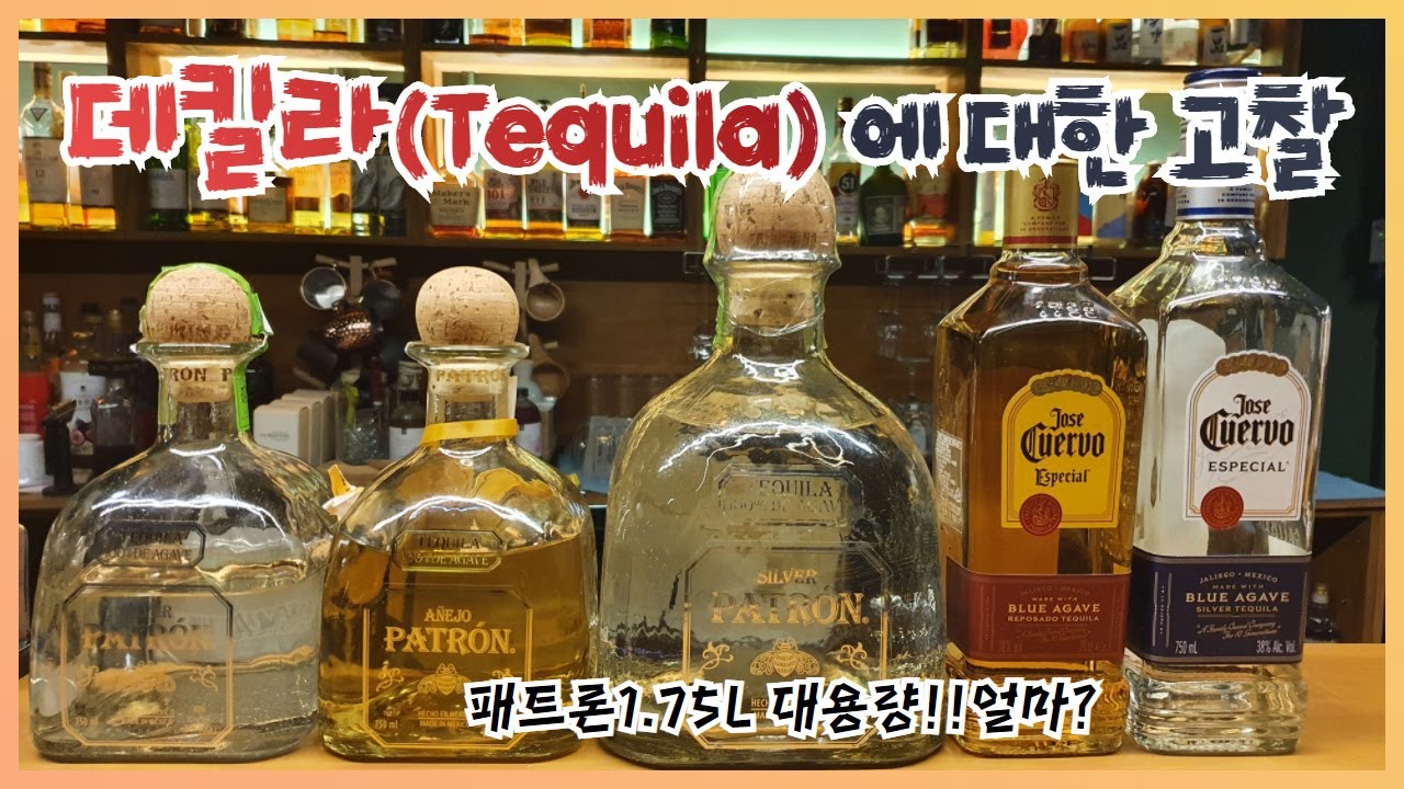 데킬라(Tequila) 알랴드림(역사와 종류 그리고 마시는 법 4가지!)