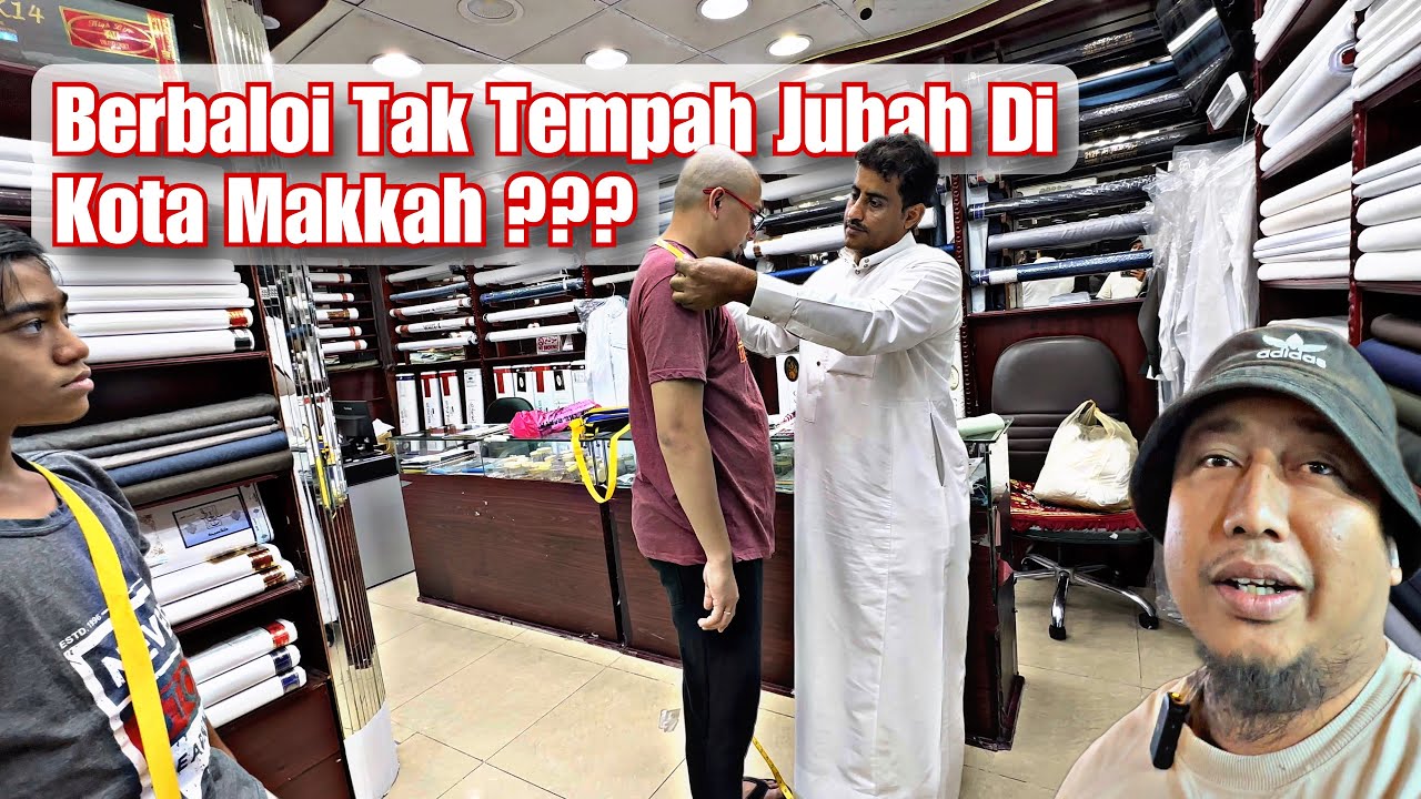 Terbaik, Tempah Jubah di Kota Makkah, Siap Hantar Hotel !!!