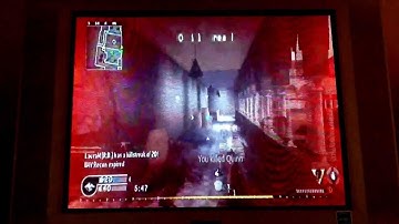 Call Of Duty 4: Modern Warfare 1: MP5 Gameplay Online. (Red Dot Sight). HD