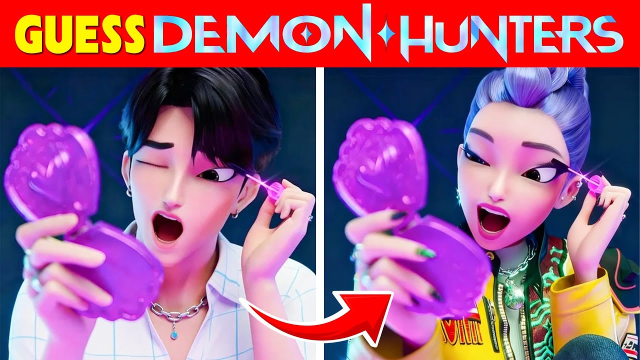 Adivina el quiz SWAP de Demon Hunters del KPop 🤔 ¡Ya estás equivocado! | Jinu, Rumi, Abby, Mira