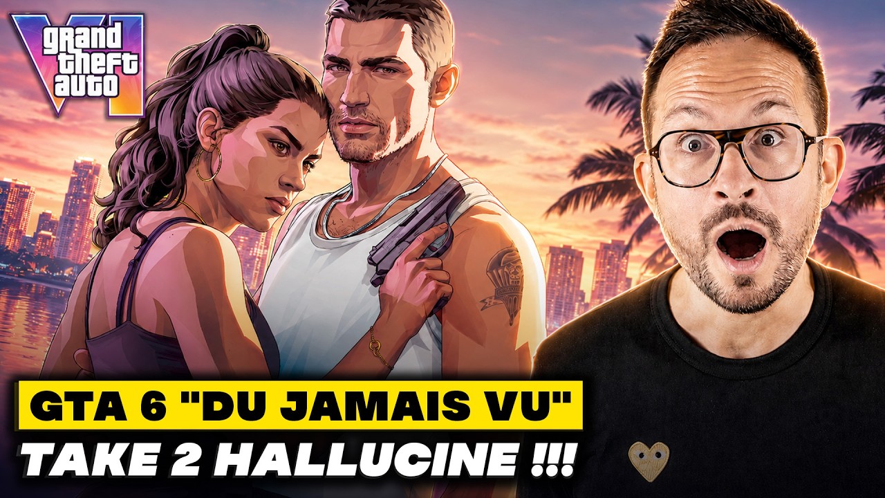 GTA 6 "ON N’A JAMAIS VU ÇA" 😯 Take-Two Hallucine !!!
