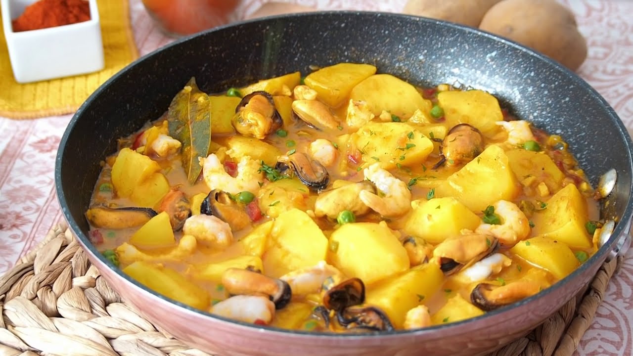 Картофель а-ля мариньер