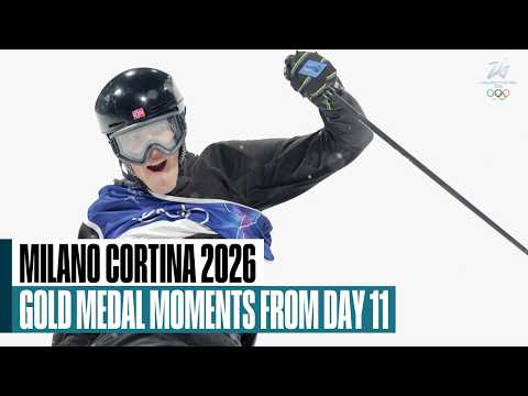 Every gold medal moment from Day 11 of Milan Cortina