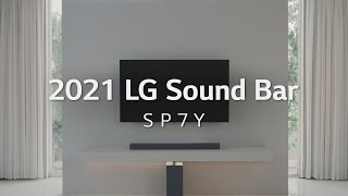 Meet LG Soundbar SP7Y, the Best Match with LG TVs Resimi