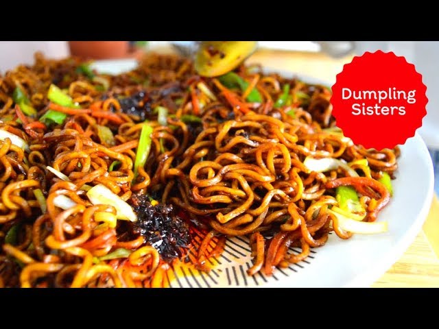 5 Ingredient Stir Fry Noodles | DUMPLING SISTERS | Dumpling Sisters