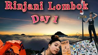 Hello Rinjani Indonesia สวัสดีภูเขาไฟรินจานี Day1