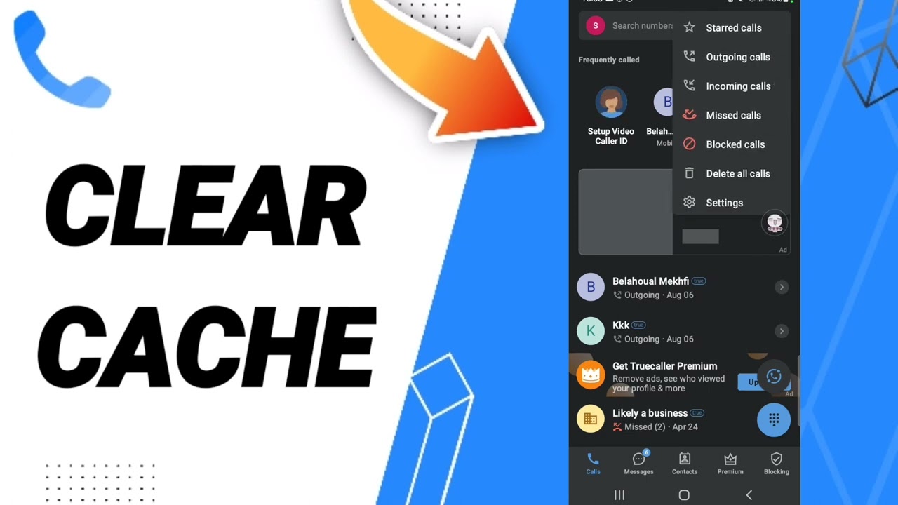 How To Clear Cache On TrueCaller App