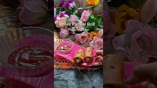 Mini Paneer Roll Perfect Evening Snack In Minutes Dipar Heshel