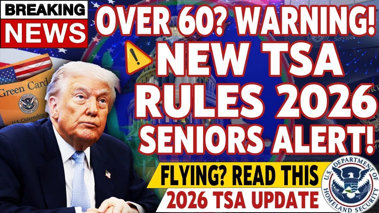 💥 BREAKING TSA Update | Carry-On Changes 2026 | Seniors Must Know This