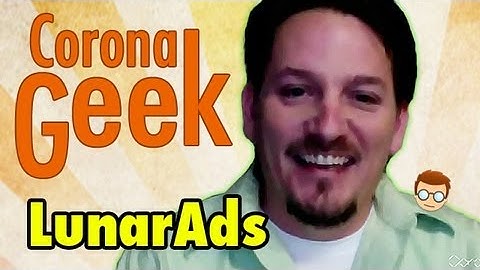 Corona Geek - Hanging with Richard Harris CEO LunarAds - Corona SDK