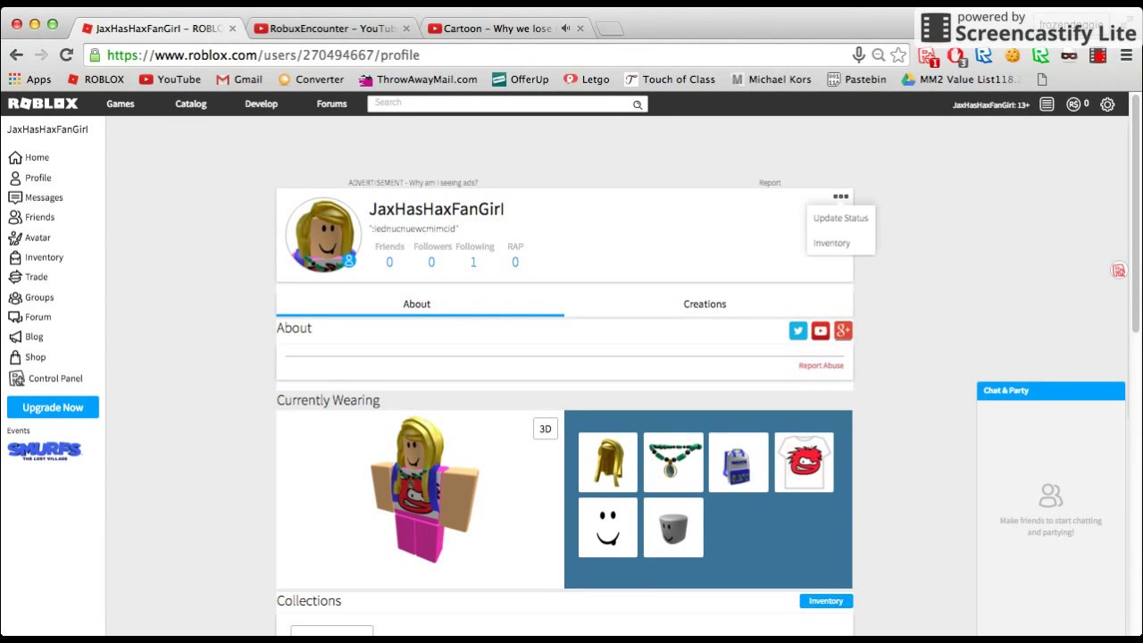 roblox sign in account page