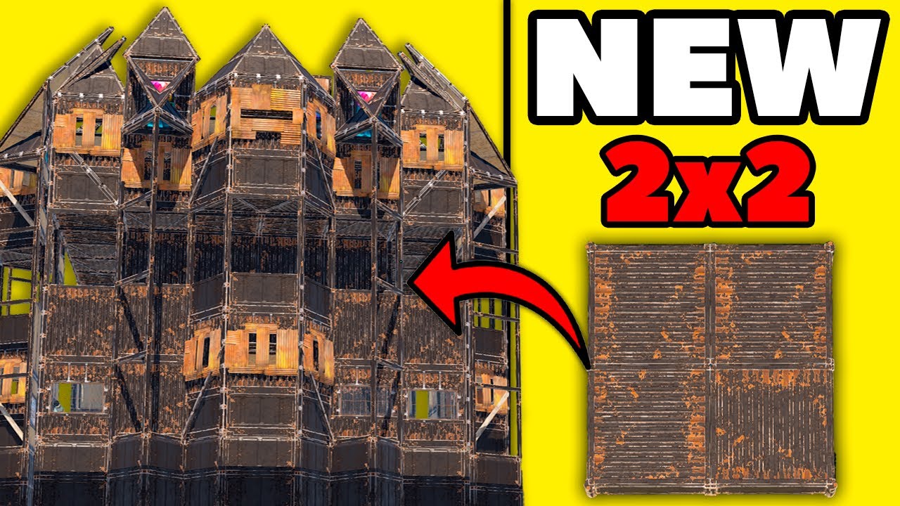 (UPDATED) ''NEW PvP 2x2 CHAD'' - Rust Base Design 2025 (Complete Guide)