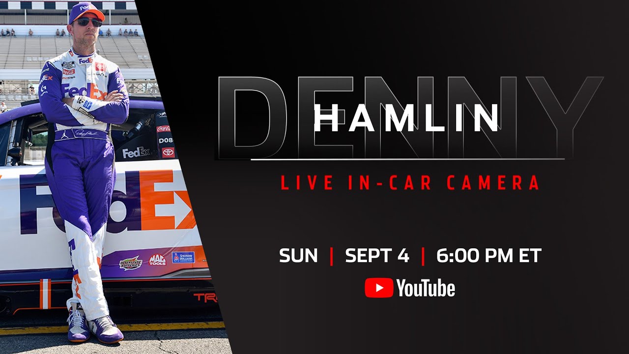 LIVE: Denny Hamlin's Darlington in-car camera presented by Goodyear - NASCAR