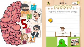 Famous brain test 5 level 16 solution  Net Worth
