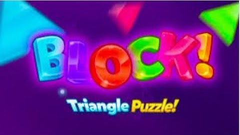 Block! Triangle Puzzle!